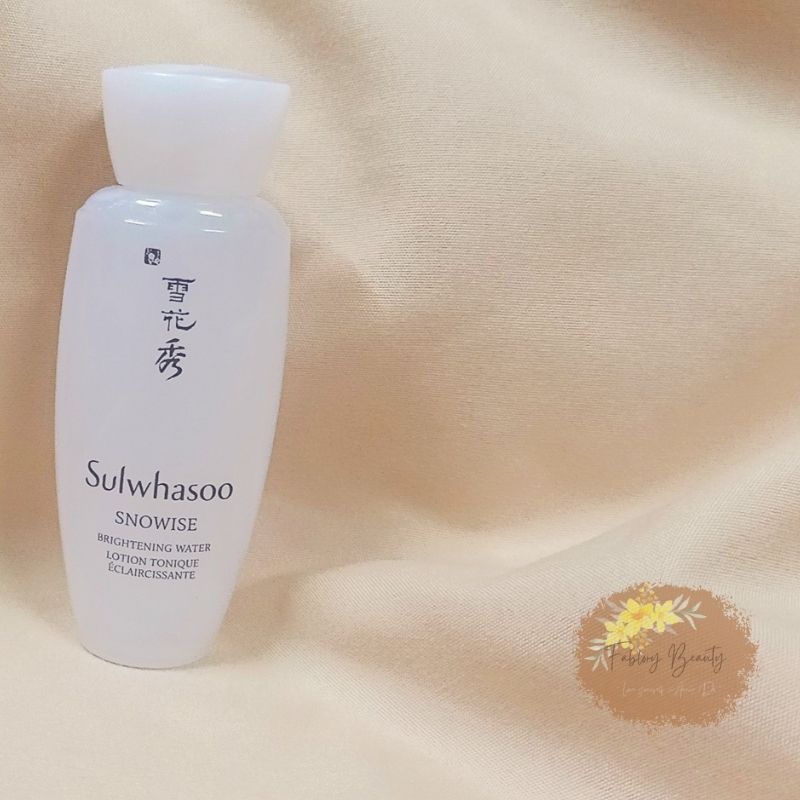 Nước hoa hồng bạch sâm Sulwhasoo Snowise Brightening Water 30ml - Toner cấp ẩm, hỗ trợ dưỡng da trắng sáng trong veo