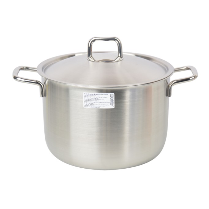 Nồi hầm 3 lớp inox cao cấp Happy Cook Alvar 26cm SP26-ALV