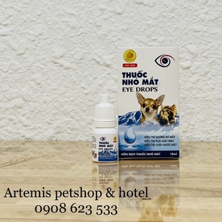 Nhỏ Mắt Hỗ Trợ Đau Mắt Chảy Nước Mắt cho Chó Mèo Wins Group