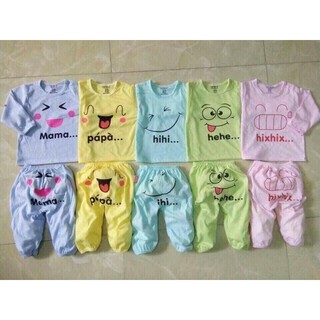 Set 5 bộ dài tay cho bé