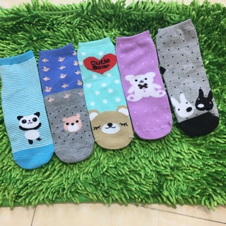Sỉ 10 đôi tất nữ hình thú giá rẻ