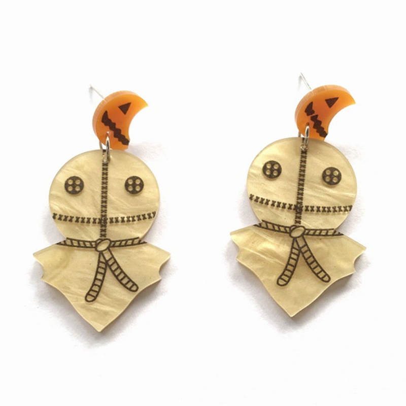 Bông Tai Hình Búp Bê Ma Dễ Thương Cho Nữ