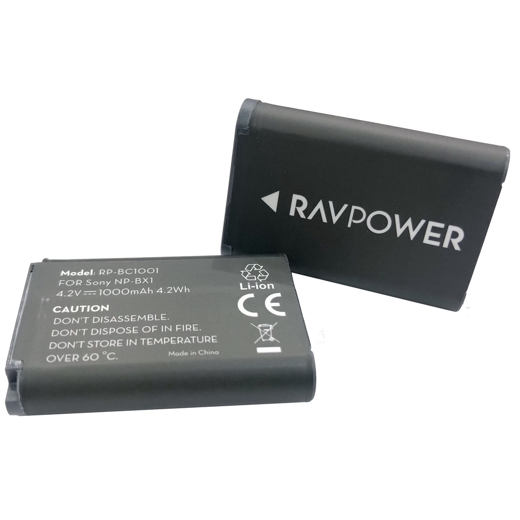 Pin máy ảnh Ravpower cho Sony NP-BX1
