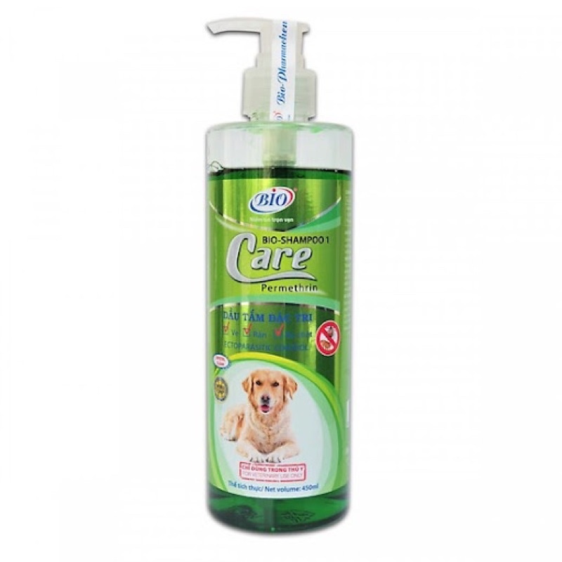 Sữa tắm Bio care ngừa ve rận cho chó mèo