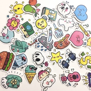 Sticker siêu cute dán trang trí scrapbook, planner,... size nhỏ 3-5cm