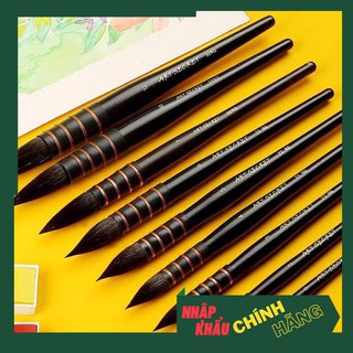 Cọ MOP Lông Sóc Art Secret - Thân Đen, cọ vẽ màu nước