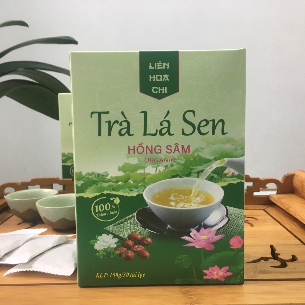 Trà lá sen túi lọc AN THẦN- GIẢM CÂN- GIẢI ĐỘC- GIẢM MỠ MÁU - ỔN ĐỊNH HUYẾT ÁP HỘP 30 TÚI | BigBuy360 - bigbuy360.vn