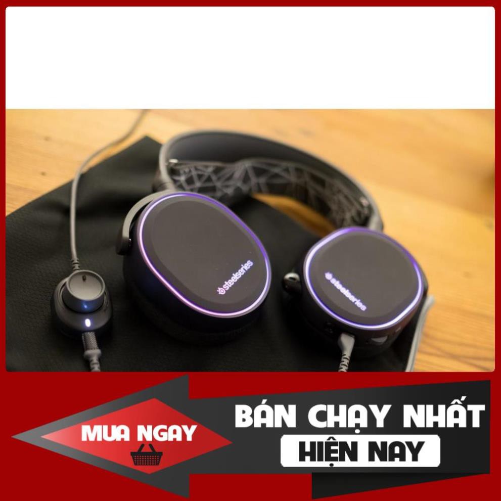 Tai nghe SteelSeries - Arctis 5 Black/White - Chính hãng