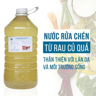 Nước rửa chén sinh học Minh Hồng One4One 4.8L - Hương thơm tự nhiên, không hóa chất