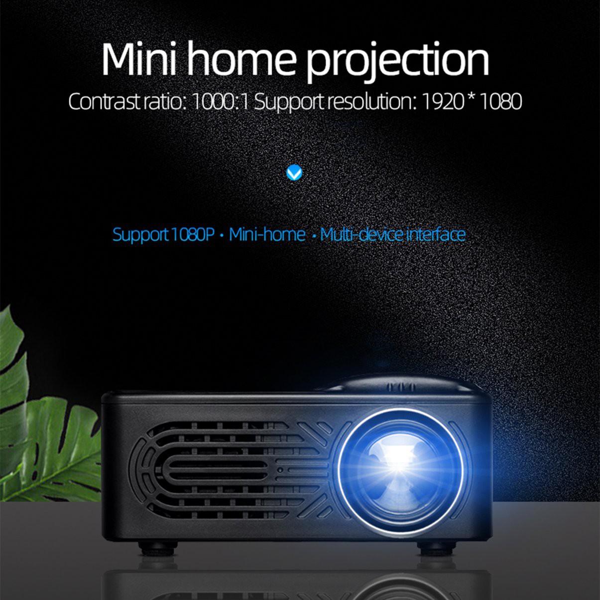 Máy Chiếu Mini Full Hd 1080p 4k 7000lm