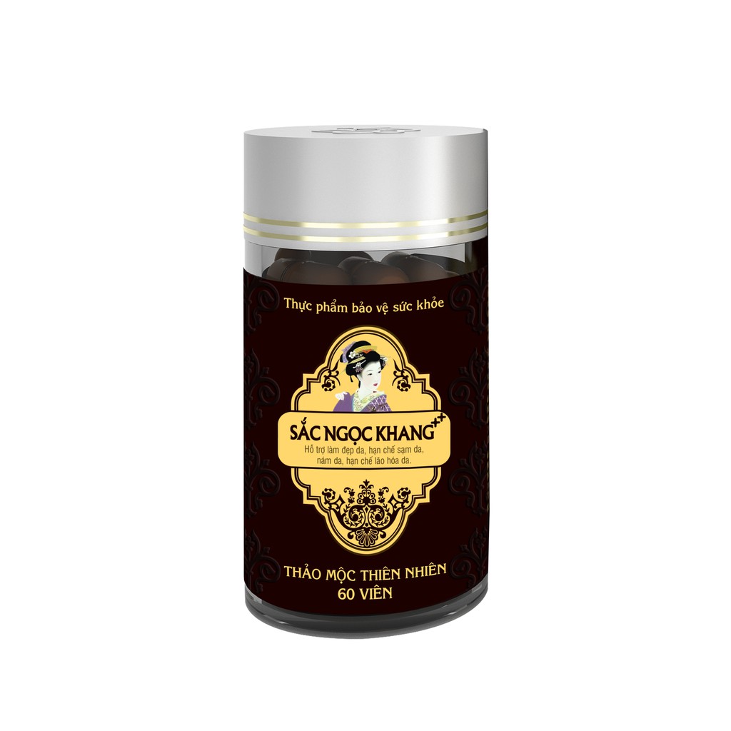 Viên Uống Sắc Ngọc Khang ++ chống lão hóa da, giảm nám, tàn nhan cao cấp [Hộp 60 Viên] | BigBuy360 - bigbuy360.vn
