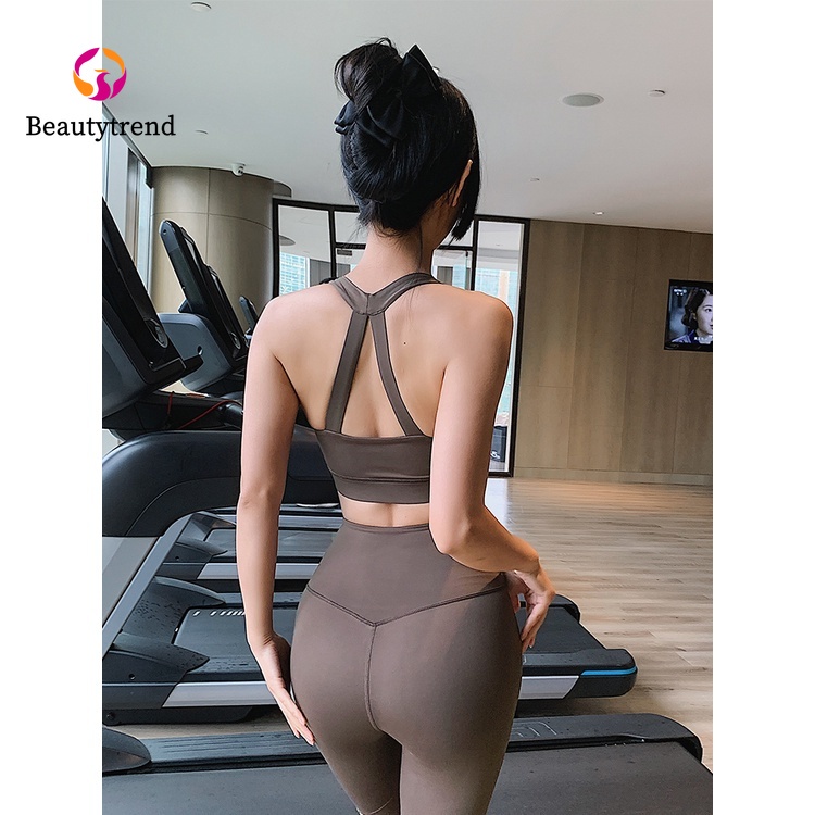 【BEAUTYTREND】Áo Ngực Thể Thao Dây Bản Rộng Chống Sốc Chống Chảy Xệ