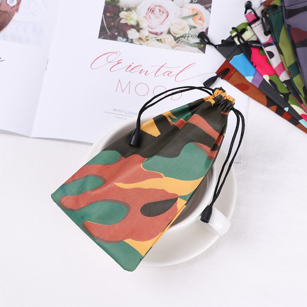 5 Túi Đựng Kính Mát Chống Thấm Nước Màu Ngẫu Nhiên