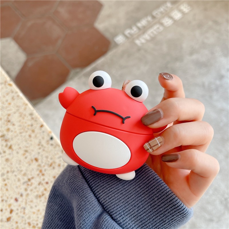 AirPods Pro AirPods 1/2 small crab-shaped silicone headset case | BigBuy360 - bigbuy360.vn