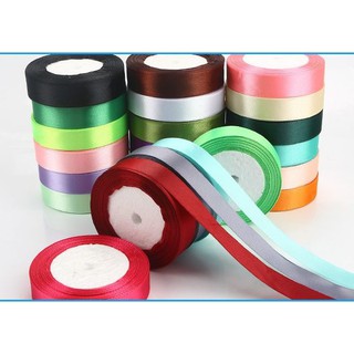 Dây Ruy Băng Lụa Trang Tri Noel Rộng 2 CM