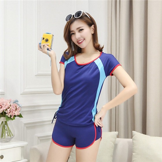 Bộ đồ tắm 2 mảnh phối màu thời trang cho nữ | BigBuy360 - bigbuy360.vn