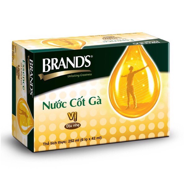 Nước Cốt Gà Vị Dịu Nhẹ Brand's 42ml