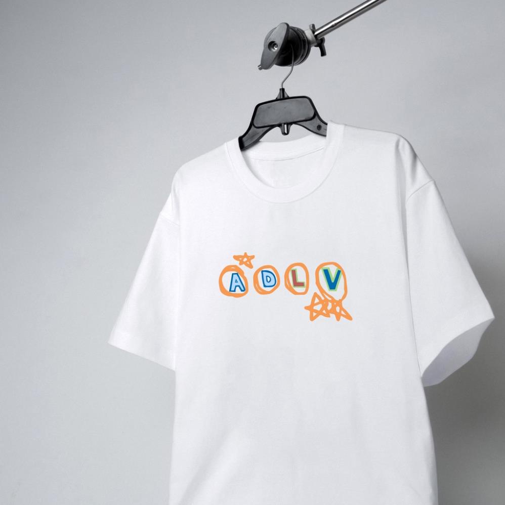 Áo Thun Tay Lỡ ADLV New (Mới), Form rộng oversize, áo phông unisex, chất liệu Cotton - KKIM Shop