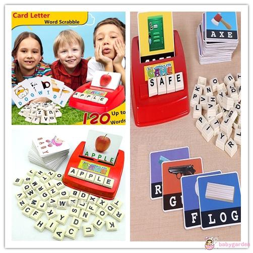 ღ♛ღEnglish Spelling Alphabet Letter Game Early Learning Educational Develepment Toy