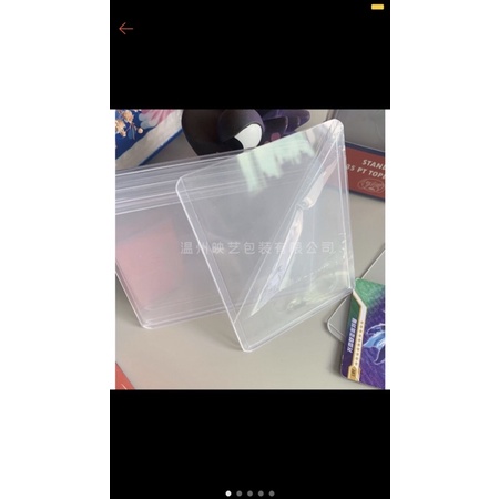 Toploader kích thước A7 - B8 đựng card ảnh idol Kpop, đựng card Anime