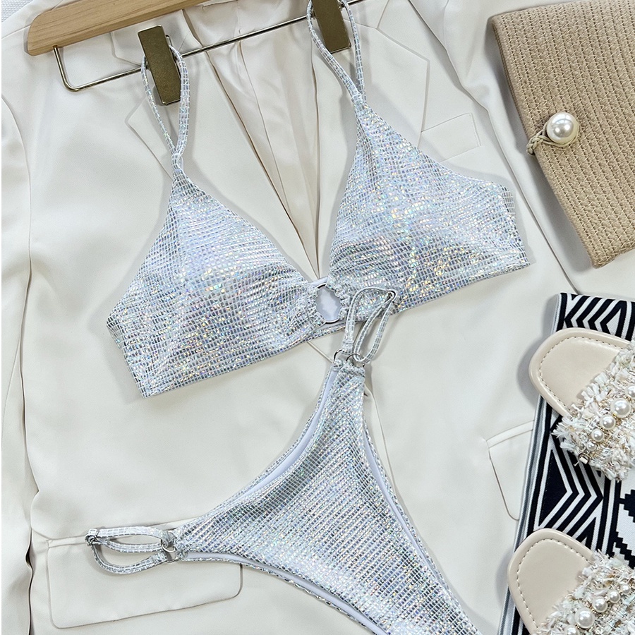 Bikini Nữ Màu Bạc Thời Trang Mùa Hè