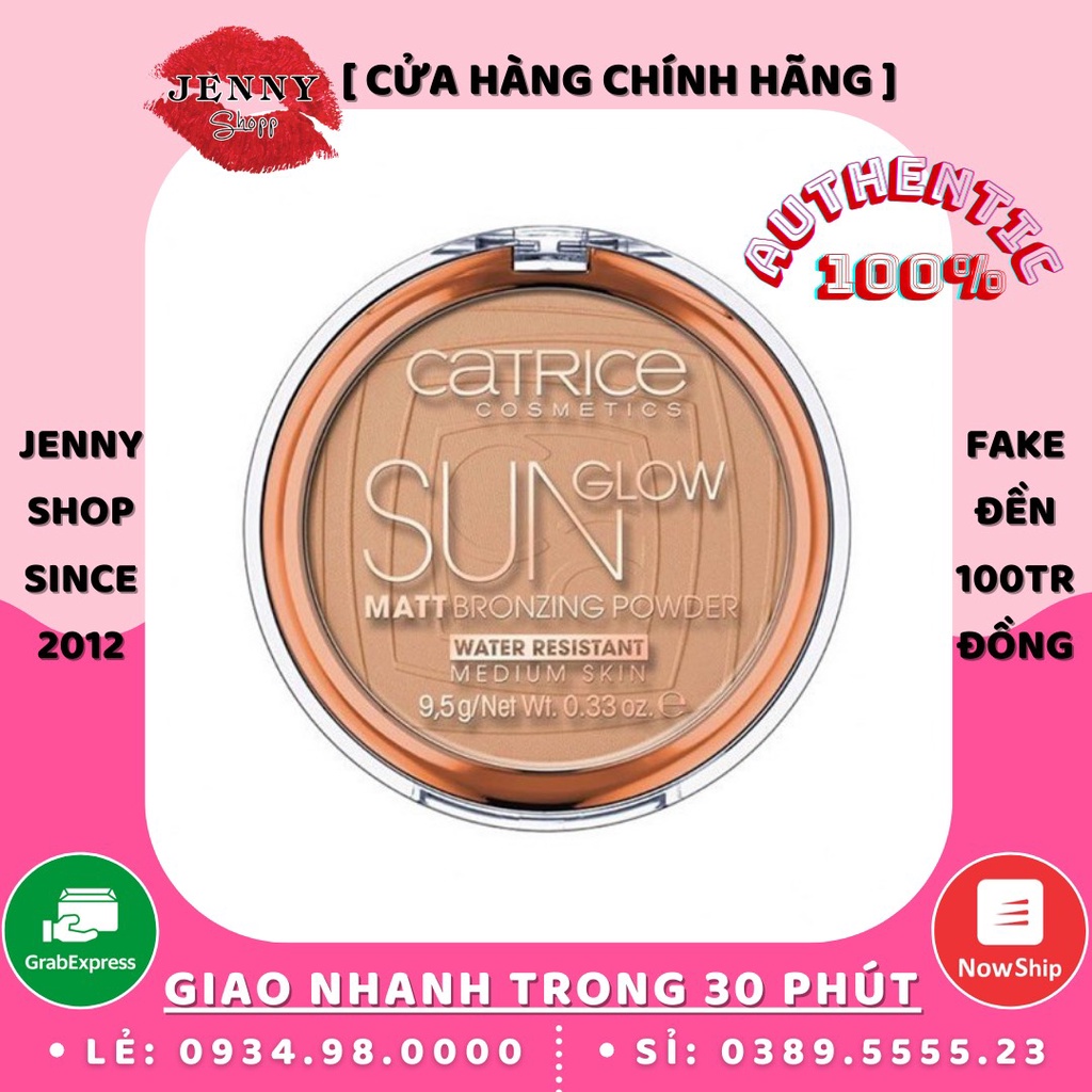 Phấn Tạo Khối Catrice Sun Glow Mineral Bronzing Powder