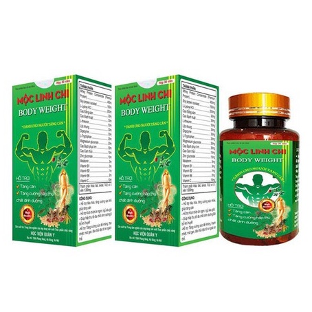 Mộc Linh Chi Body Weight - Hỗ trợ bổ sung vitamin, đạm và dưỡng chất cho cơ thể