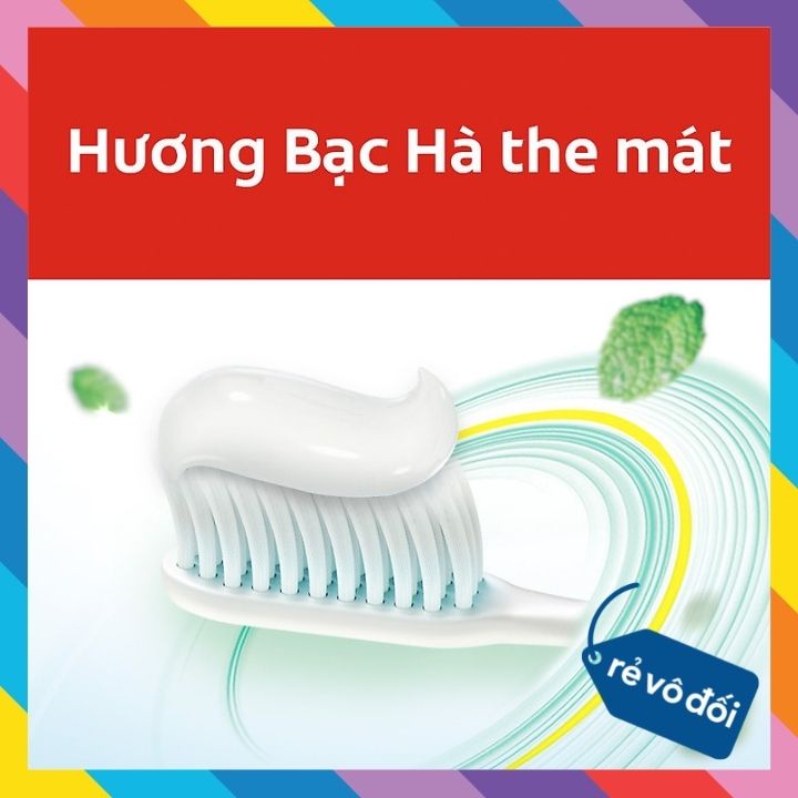 Kem đánh răng Colgate ngừa sâu răng răng chắc khỏe 225g/tuýp tặng bàn chải đánh răng lông tơ nhập khẩu Thái Lan