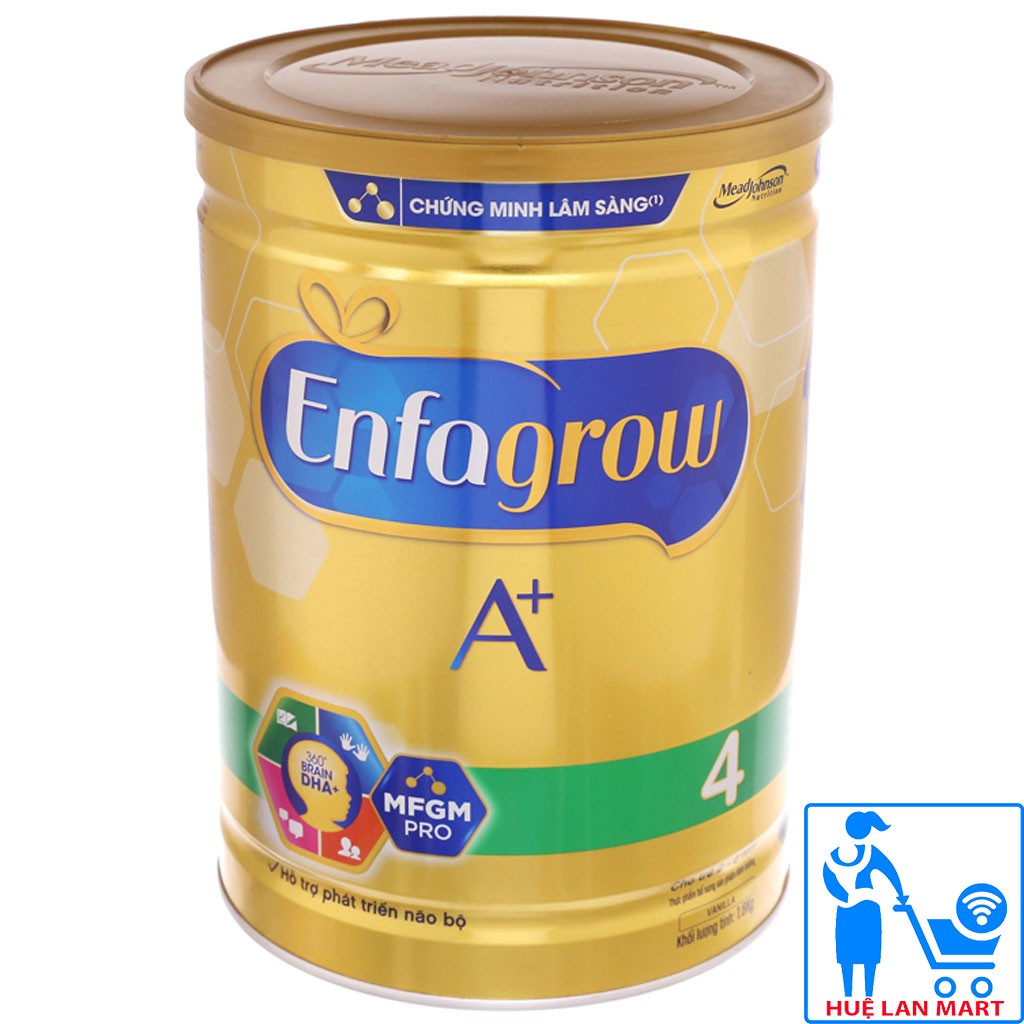 [CHÍNH HÃNG] Sữa Bột Mead Johnson Enfagrow A+ Số 4 Brain DHA+ và MFGM Pro Hộp 1,7kg (Cho bé 2-6 tuổi)