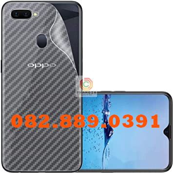 Miếng dán mặt lưng skin carbon Oppo F9