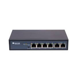 Switch KX-CSW04 PoE KBvision 5 Cổng Gigabit Ethnet Chống Sét 4KV | Bản Quốc Tế Cam Kết Chính Hãng