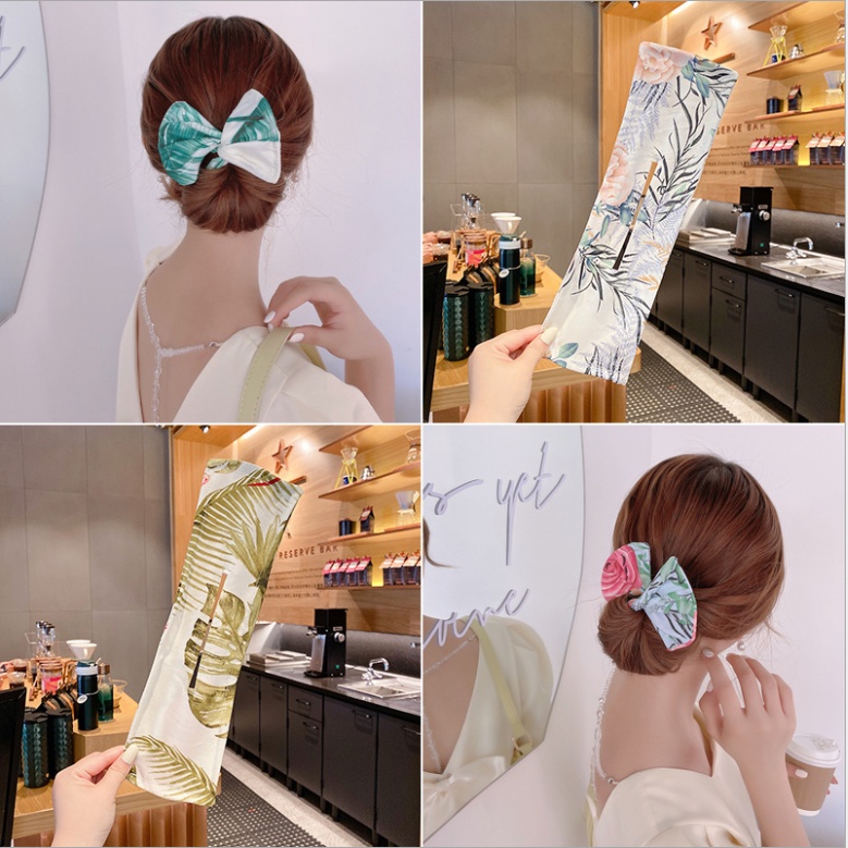 Dây Buộc Tóc Hình Nơ Xinh Xắn Dành Cho Nữ