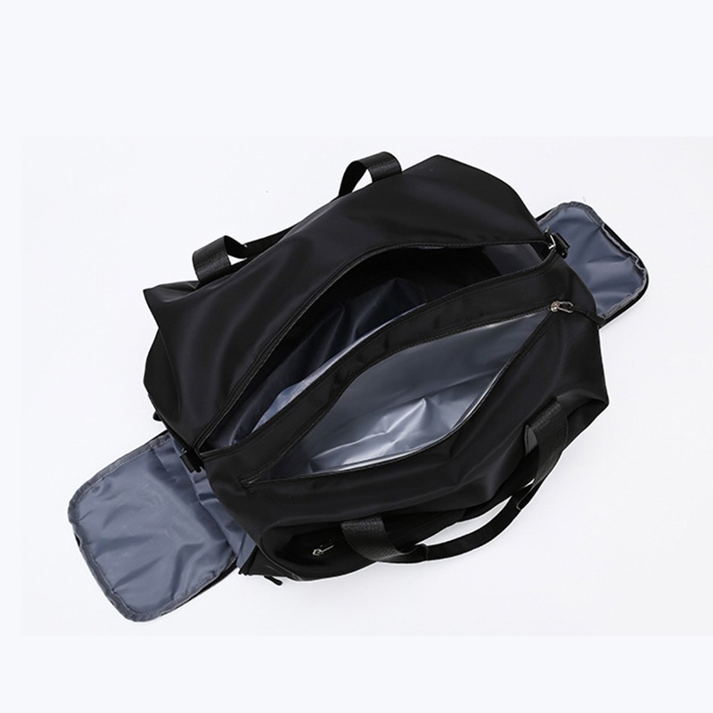 Ielgy Túi Thể Thao Màu Trơn Chia Ngăn Khô Và Ướt Cho Nữ