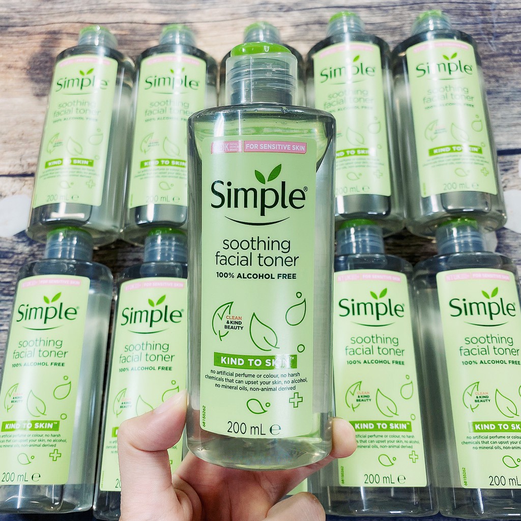 Nước Hoa Hồng Dịu Nhẹ Simple Soothing Facial Toner 200ml | BigBuy360 - bigbuy360.vn