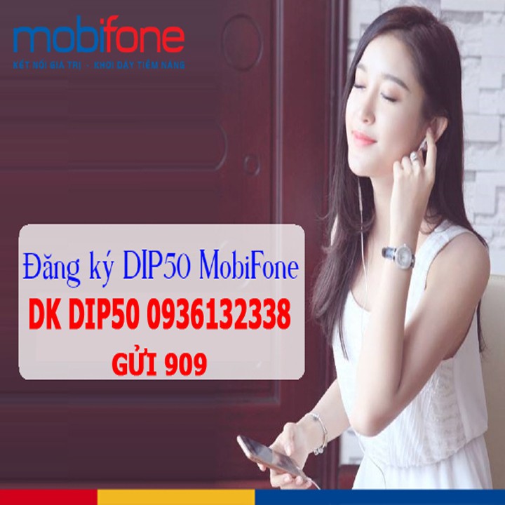 Sim DIP50 Mobifone - Học online - Chơi Game - Xem Youtobe Thả Ga Không Giới Hạn