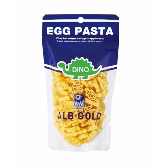 Mì nui Egg Pasta hình thú gói 90g Nhật Bản hạn sử dụng T11/2021