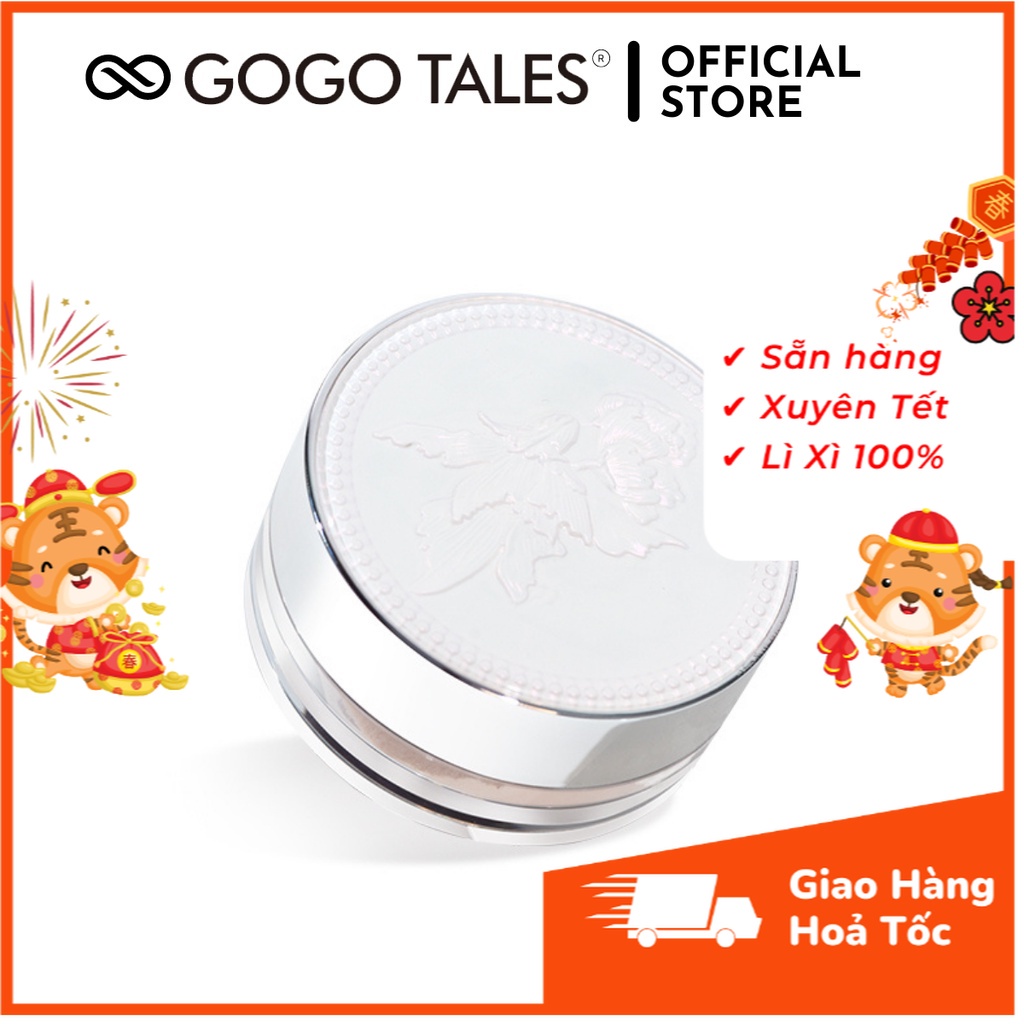 [ GoGo Tales 2022 ] Phấn Phủ Gogo Tales Che Khuyết Điểm Nâng Tone Da Kiềm Dầu Không Thấm Nước GT278 Nội Địa Trung