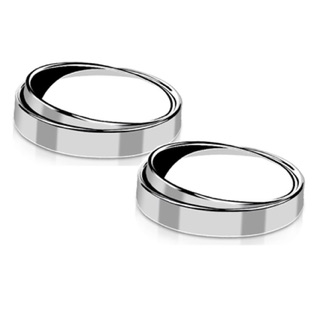 Bộ 2 gương cầu lồi 360 độ gắn ô tô xe máy xoá điểm mù ( loại có viền ) - Khải Huy Scar
