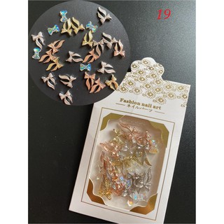 Charm Nail , charm nơ gắn móng cao cấp