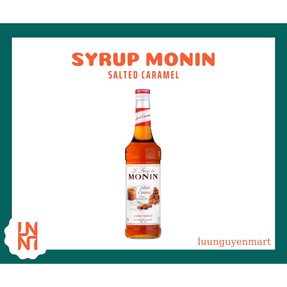 Siro/ Syrup Monin Salted Caramel 700ml