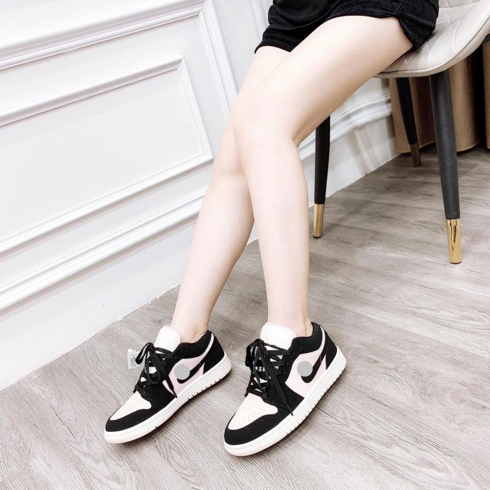 Giày thể thao nữ Jordan màu hồng cổ cao cổ thấp, giày sneaker nữ JD1 màu hồng cao cổ thấp cổ, giày nữ JD1 Pink high, low | BigBuy360 - bigbuy360.vn