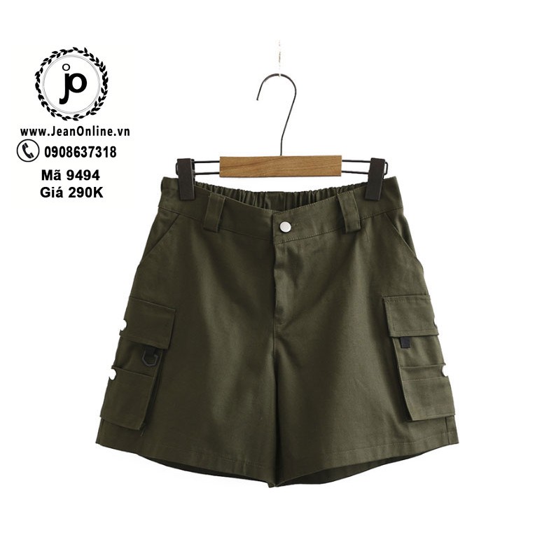 Short Kaki Túi Hộp (MS: 9494) quần kaki nữ, quần đùi, quần short, quần ngoại cỡ, bigsize | BigBuy360 - bigbuy360.vn