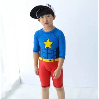 Đồ bơi bé trai - kèm nón