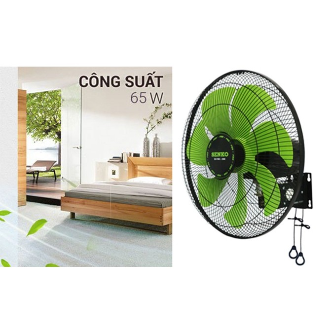 Quạt treo 2 dây 7 cánh F23 Senko TC1622 - Bảo hành chính hãng 24 tháng