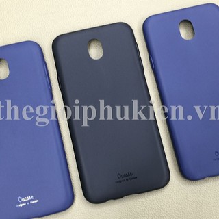 Ốp Dẻo Vu Case Màu Cho Galaxy J7 Pro ( Đen ) Tặng kính cường lực
