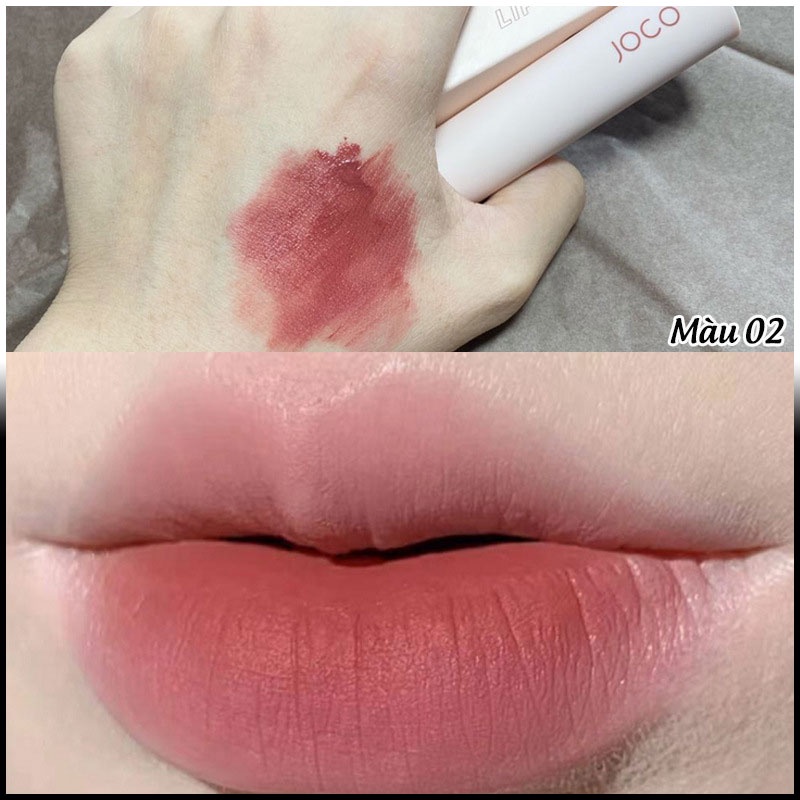 Son kem lì joco thân tròn  Powder Mist Matte Lipstick chất kem lâu trôi mềm mịn như nhung Hàng Nội Địa Trung