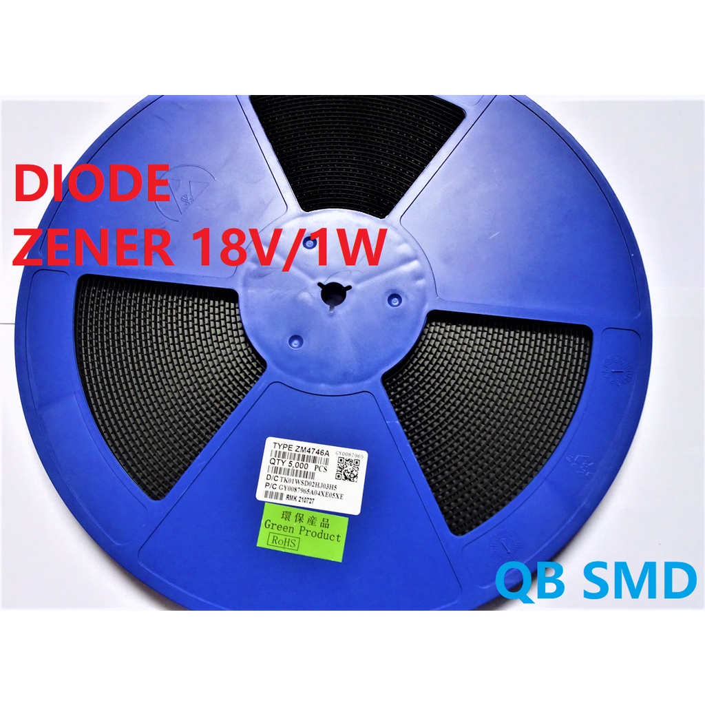 (gói 10pcs) Đi ốt ổn áp 18V 1W dán Diode zener 18V dán SMD 1W