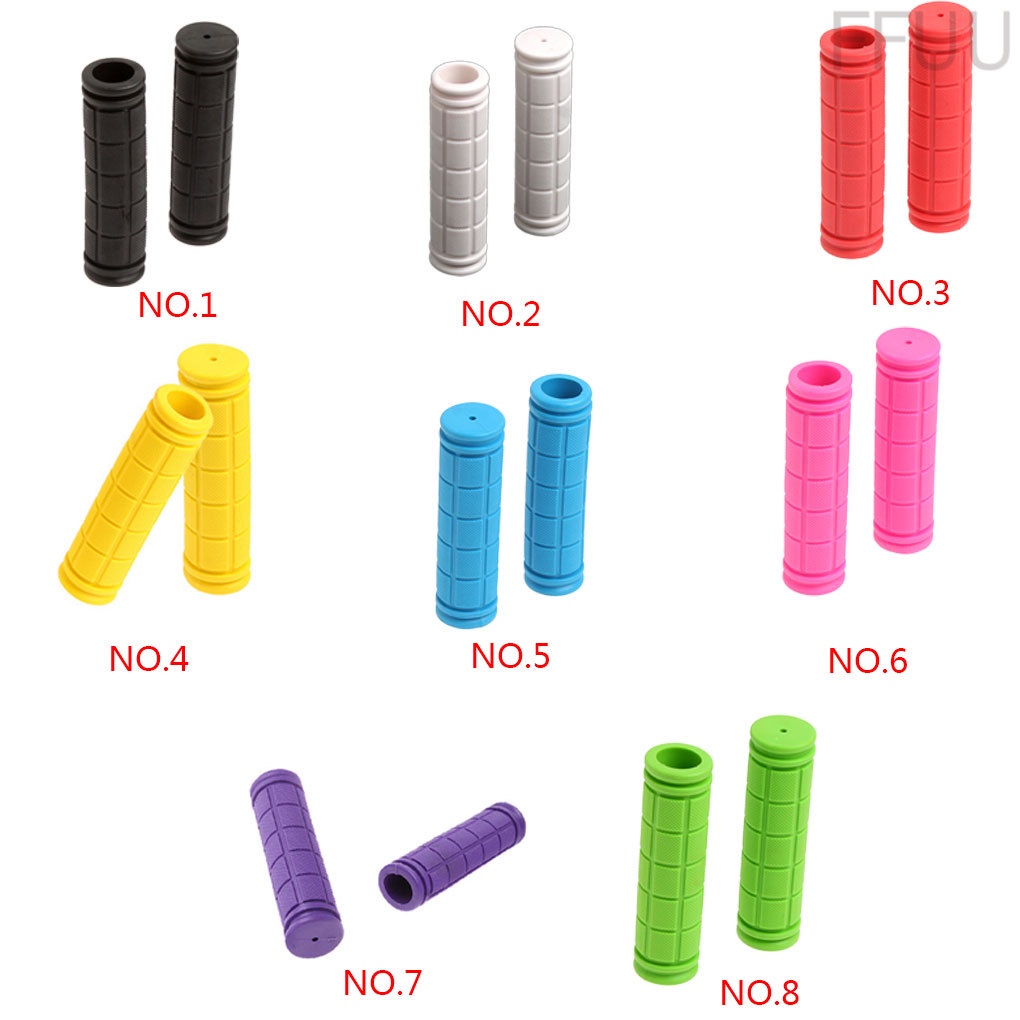 Cặp vỏ bọc tay cầm xe đạp bằng cao su thoải mái chống trượt BMX MTB FF86 tiện dụng