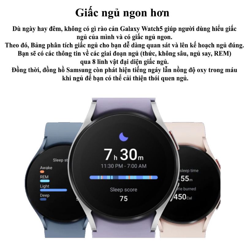 Đồng hồ thông minh Galaxy Watch 5 - Hàng Chính Hãng