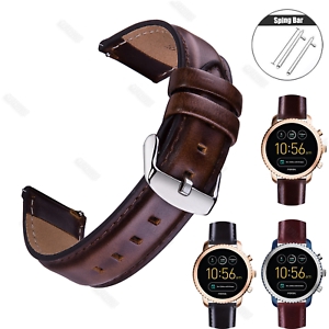 20mm 22mm Genuine Leather Wrist Watch Strap For Samsung Galaxy Watch 42mm 46mm Band